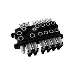 Hydraulic Double Acting Lever Monoblock Valve 3 Position Spring Return Hydraulic Double Acting Lever Monoblock Valve 3 Position Spring Return
